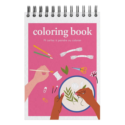 Carnet de coloriage A6 - Do it your self