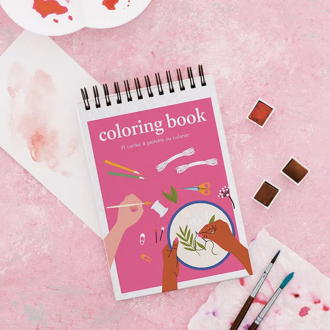 Carnet de coloriage A6 - Do it your self