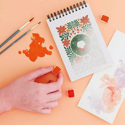 NEW Carnet de coloriage A6 - Noël