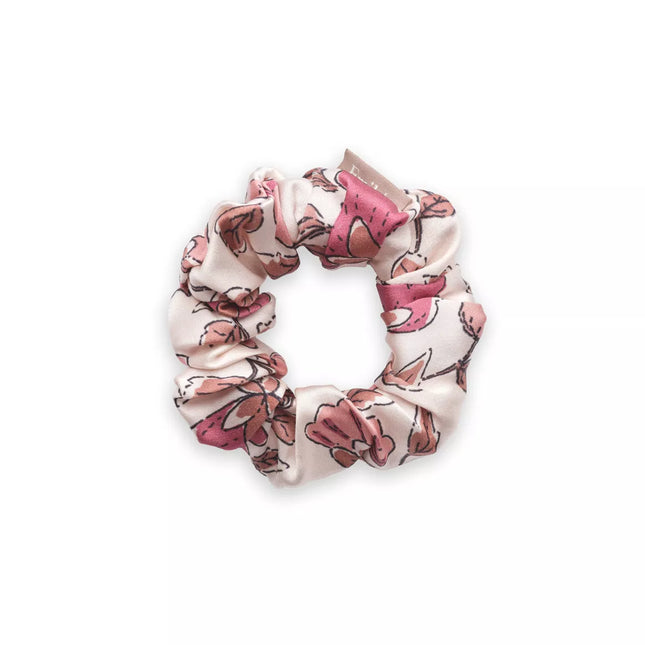 NEW Chouchou en soie - Fleuri