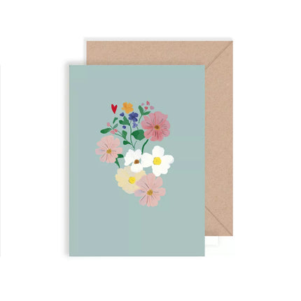 NEW Carte double Danse des fleurs