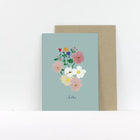 NEW Carte double Danse des fleurs