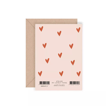 NEW Carte double Serre moi fort