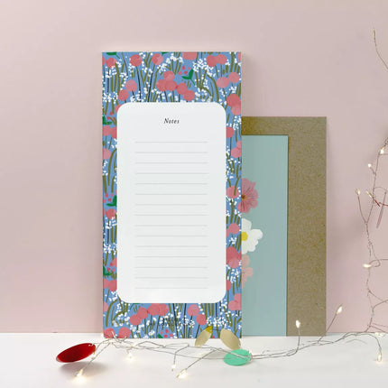 NEW Bloc notes Rose coquelicot