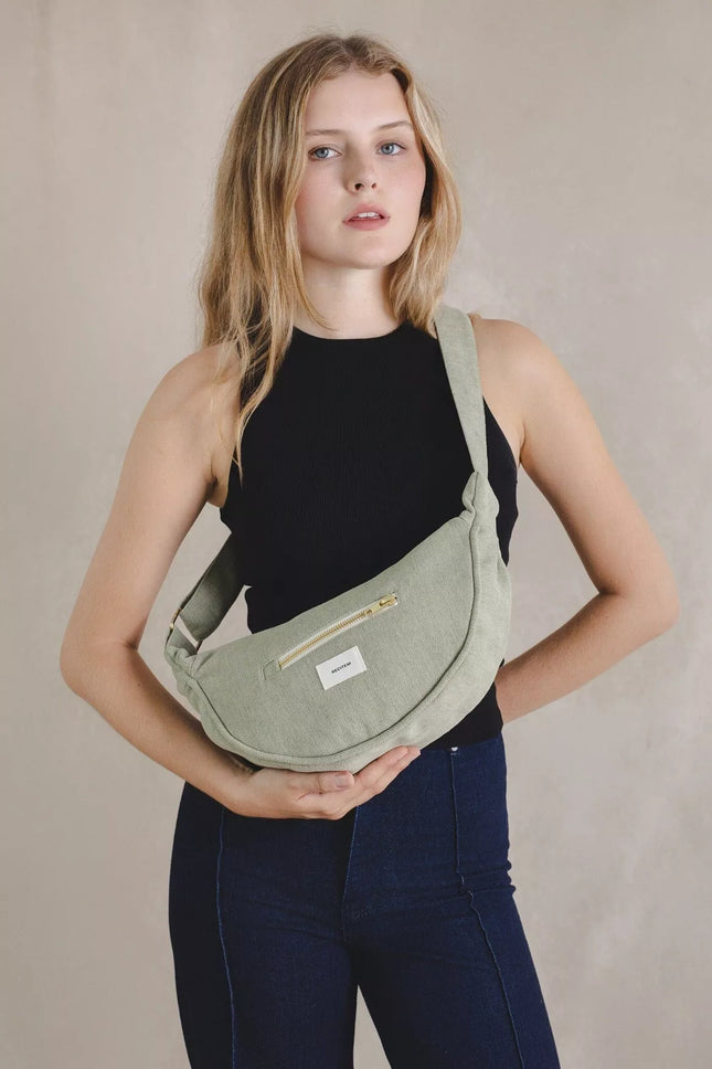NEW Sac Demi Lune uni Maël
