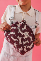 Trousse de toilette Teckel Prune