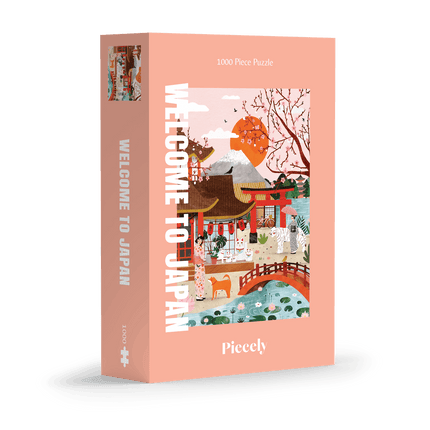 Puzzle 1000 pièces « Welcome to Japan »