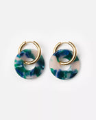 Boucles d'oreilles Donuts Vert