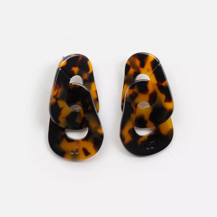 NEW Boucles d'oreilles Maillon Ecailles