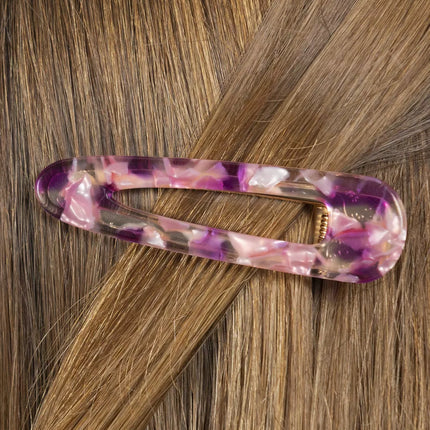 NEW Barrette triangle Pink