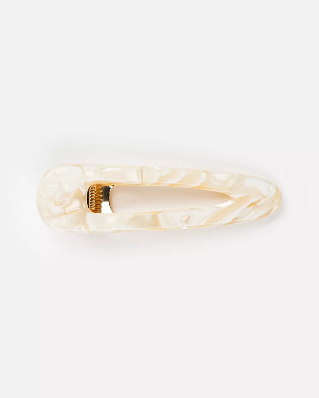 NEW Barrette triangle Nude