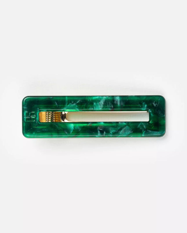 NEW Barrette rectangle Vert