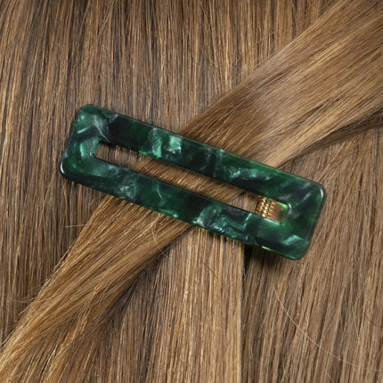 NEW Barrette rectangle Vert