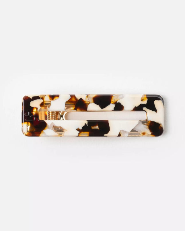 NEW Barrette rectangle Latte