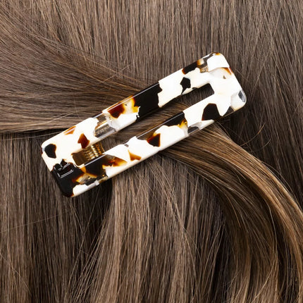 NEW Barrette rectangle Latte
