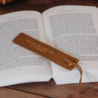 NEW Marque page en cuir Encore un chapitre et j'arrête