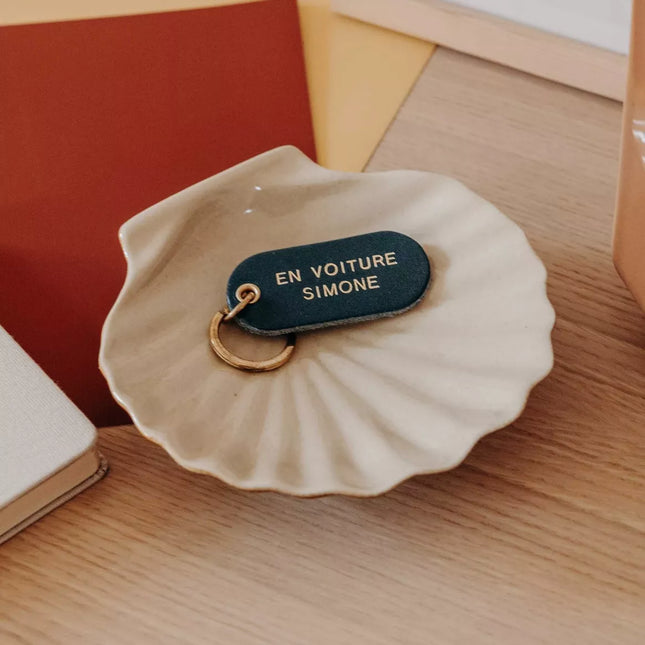 NEW Porte clés en cuir En voiture Simone