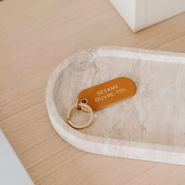 NEW Porte clés en cuir Sésame ouvre toi