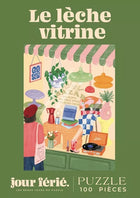 NEW Puzzle 100 pièces Le lèche vitrine