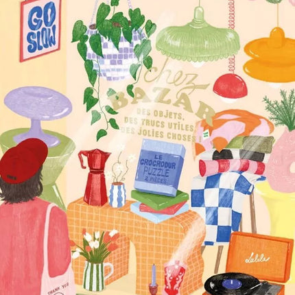 NEW Puzzle 100 pièces Le lèche vitrine