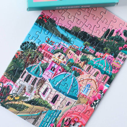 Mini-puzzle Santorini Sun 99 pièces