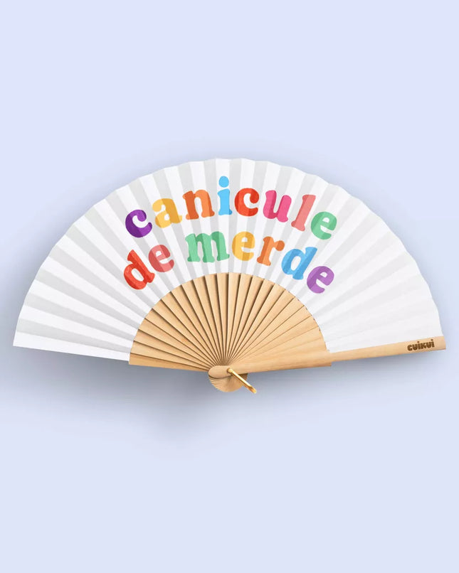 Éventail Canicule de merde