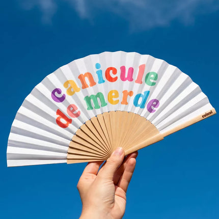 Éventail Canicule de merde