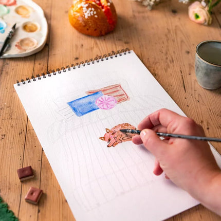 Carnet de coloriage A4 - Cosy