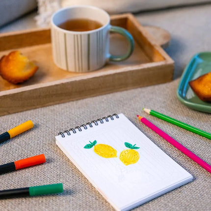 Carnet de coloriage A6 - Félicita