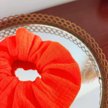 Chouchou Tangerine (gaze de coton)