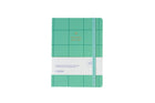 Agenda 18 mois 2026–2027 - carreaux vert menthe