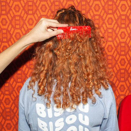 NEW Peigne Bisou rouge