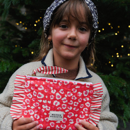 NEW Petite Pochette Graou cerise