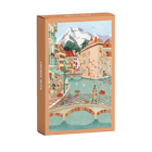Mini-puzzle 99 pièces French Alps