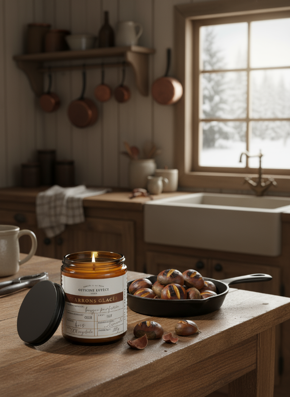 NEW Bougie parfumée Marrons Glacés - 200g