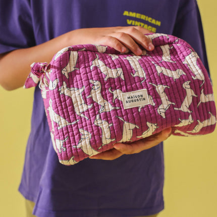 Trousse de toilette Teckel Violet