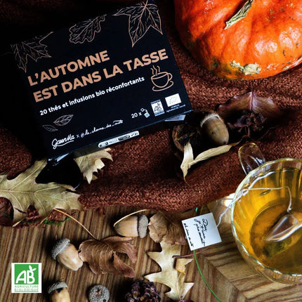Coffret Automne Thés et infusions bio, 20 sachets