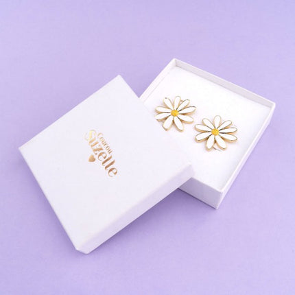 Boucles d’oreilles Marguerite