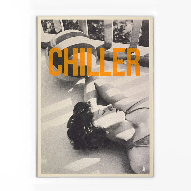 Carte sérigraphiée Chiller (2 formats)