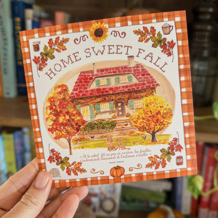 Carte Home sweet fall