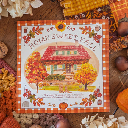 Carte Home sweet fall