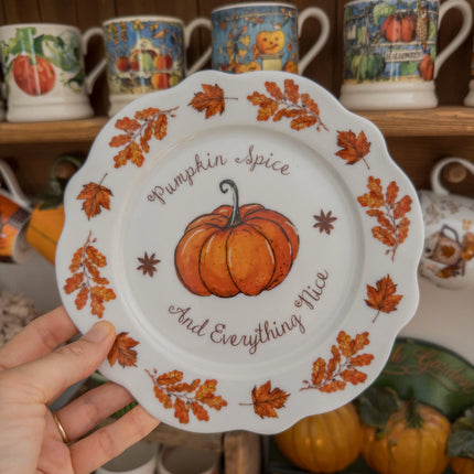 Assiette Pumpkin spice