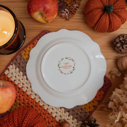 Assiette Pumpkin spice