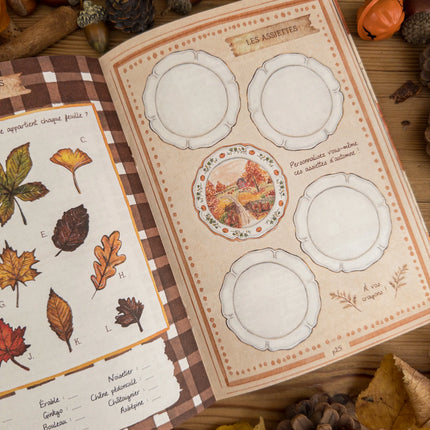 Cahier de jeux - Le temps d'un automne