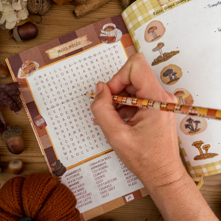 Cahier de jeux - Le temps d'un automne