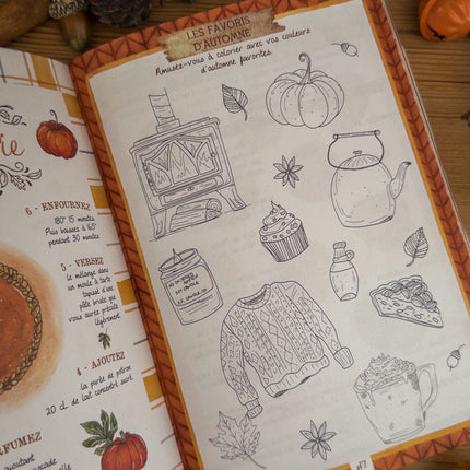 Cahier de jeux - Le temps d'un automne