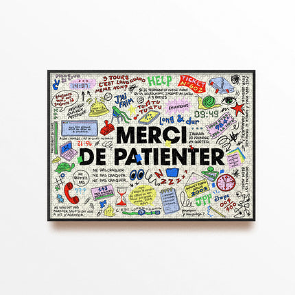 Puzzle 1000 pièces Service public