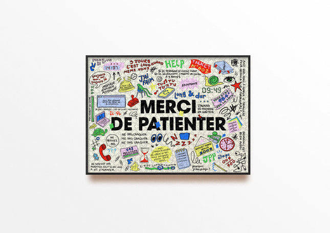 Puzzle 1000 pièces Service public