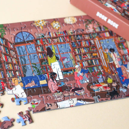 NEW Mini-Puzzle Coin de Livre - 99 pièces