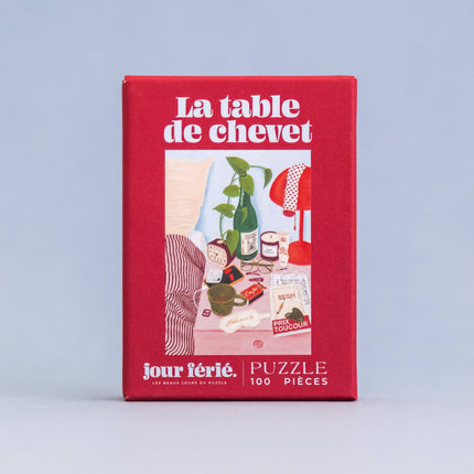 Mini Puzzle La table de chevet (100 pièces)